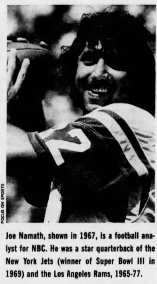 The New York Jets win Super Bowl III - January 12